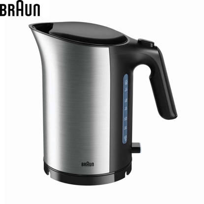 Agrandir l'image de Bouilloire Braun WK5110 -1,7l - 3000w -  Blanc et Noir Image de Bouilloire Braun WK5110 -1,7l - 3000w -  Blanc et Noir