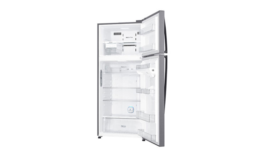 LG Réfrigérateur Double Battant avec Pondeuse Glaçons GL-F682HLHN - 486 Litres - Gris Argent - 12Mois Garantis