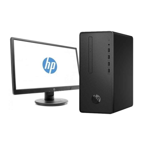 Image sur HP Desktop Pro 300 G3 - Core i5-94006C/4GB/1TB + Ecran 20.7"