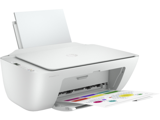 Imprimante multifonction à jet d'encre, HP DeskJet 2710 - HP Smart - Blanc-iziwaycameroun