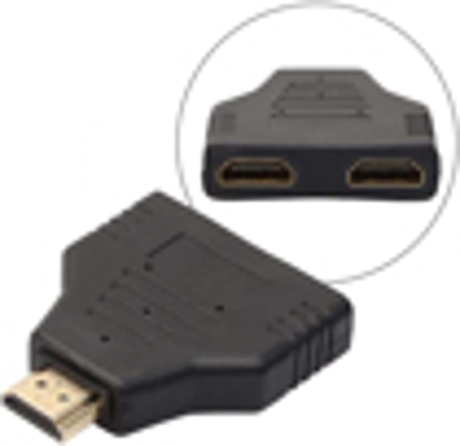 Image de Adaptateur de Conversion HDMI vers Double HDMI