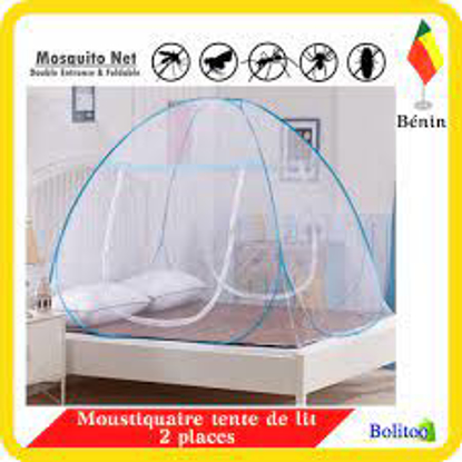Agrandir l'image de Moustiquaire tente de lit 2 Places Image de Moustiquaire tente de lit 2 Places