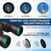 Image sur Jumelles Visuelle binoculaire De Sport Et De Champ Grand angle 20 x 50 haute puissance HD - 20000M