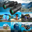 Image sur Jumelles Visuelle binoculaire De Sport Et De Champ Grand angle 20 x 50 haute puissance HD - 20000M