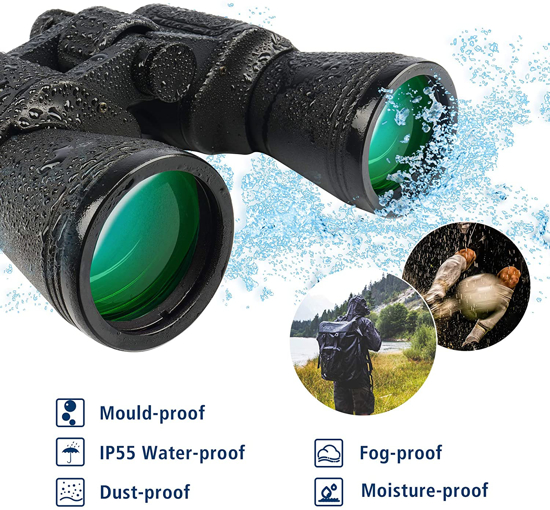 Image sur Jumelles Visuelle binoculaire De Sport Et De Champ Grand angle 20 x 50 haute puissance HD - 20000M