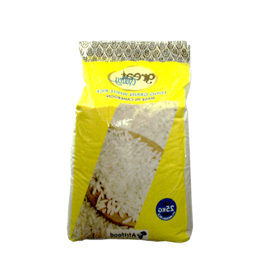 Riz Blanc long grain - AFRIFOOD - 50kg - iziwaycameroun