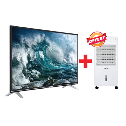 Agrandir l'image de TV 55 Pouces Smart NDE9 Full HD - Android + Régulateur de tension Intégré - Noir Image de TV 55 Pouces Smart NDE9 Full HD - Android + Régulateur de tension Intégré - Noir