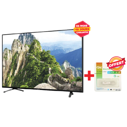 Agrandir l'image de TV LED INNOVA Numérique 32S2 - 32" - Décodeur et régulateur intégrés - Noir - 03 mois garantis Image de TV LED INNOVA Numérique 32S2 - 32" - Décodeur et régulateur intégrés - Noir - 03 mois garantis
