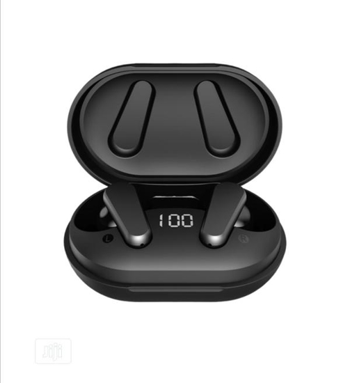Image sur Casque sans fil JOWAY-H112 TWS Bluetooth 5.0, écran LED 3D, jeu stéréo Noir - 6 Mois