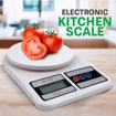 Image sur Balance de cuisine LCD numérique SF-400A - 10 kg - Blanc