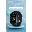 Image sur montre connectee intelligente bluetooth z32 pro avec frequence cardiaque et charge sans fil - full screen