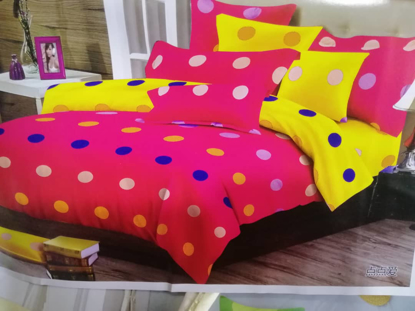 Agrandir l'image de 2 Draps 3 Places + 1 Paire De Taies D'Oreiller - Rouge  Fleuri Image de 2 Draps 3 Places + 1 Paire De Taies D'Oreiller - Rouge  Fleuri