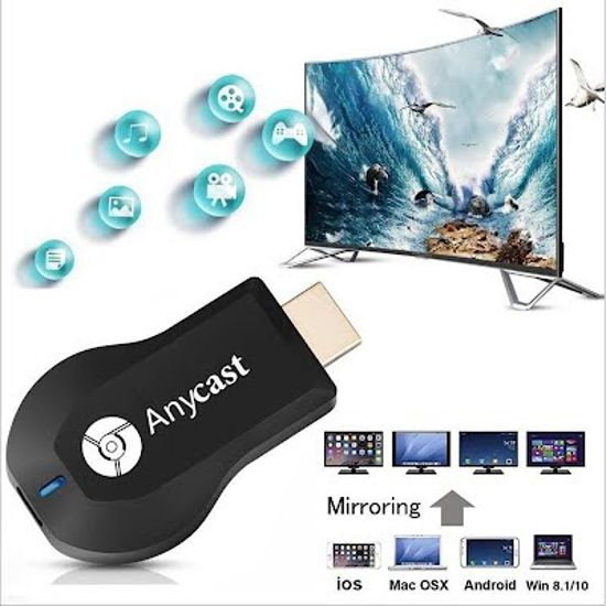 Dongle Sans Fil Miracast/AirPlay - Adaptateur HDMI Pour Diffuser écran Téléphone/PC Sur TV - Résolution 1080p