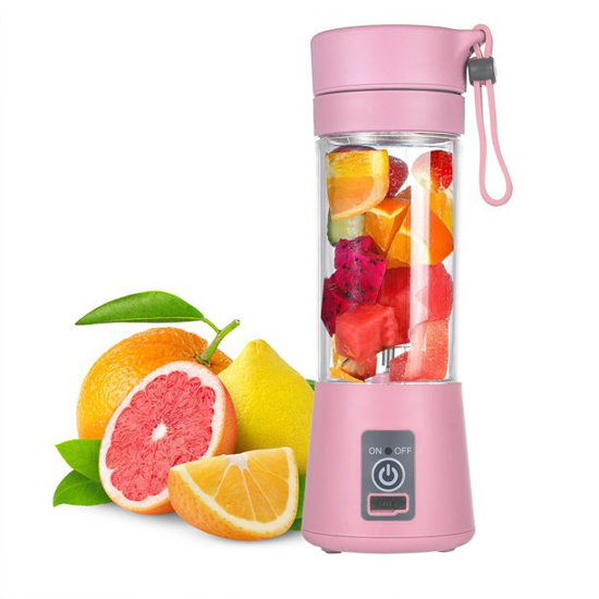 Image sur Mixeur Pour Jus De Fruit Personnel De Poche - 380 ml - Vert