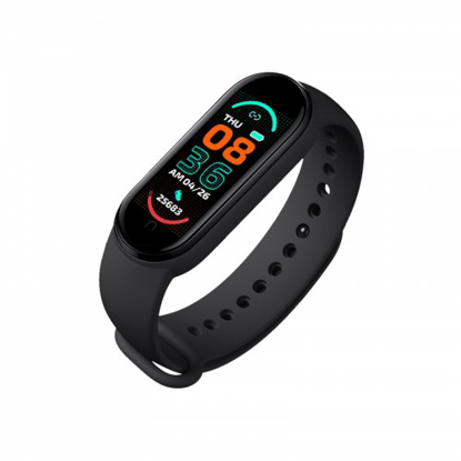 Agrandir l'image de Montre Connectée M6 - Capteur De Rythme Cardiaque avec notification daplication- Noir Image de Montre Connectée M6 - Capteur De Rythme Cardiaque avec notification daplication- Noir