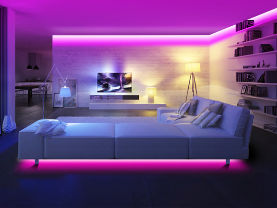 Image sur Ruban Lumineux 2835 LED A Variation De Couleurs + Télécommande A Infrarouge