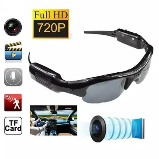 Image sur Mini lunettes de soleil, enregistreur vidéo numérique, caméra vidéo DVR, sport de plein air