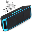 Image sur Enceinte musicale sans fil Big Bass Bluetooth V4.2 avec entrée AUX/carte SD/prise en charge USB et FM (couleur aléatoire)
