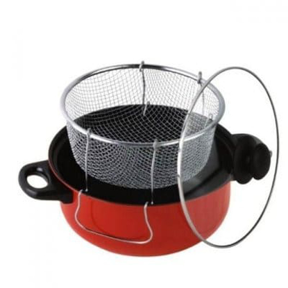 Agrandir l'image de Friteuse - 24 cm - Rouge Image de Friteuse - 24 cm - Rouge