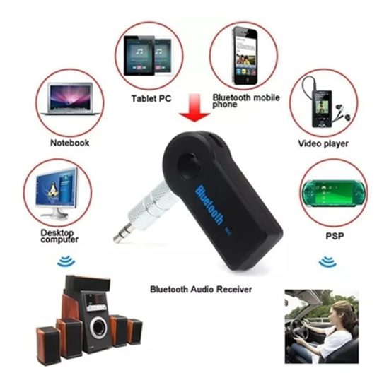 USB sans fil Bluetooth musique stéréo récepteur adaptateur ampli