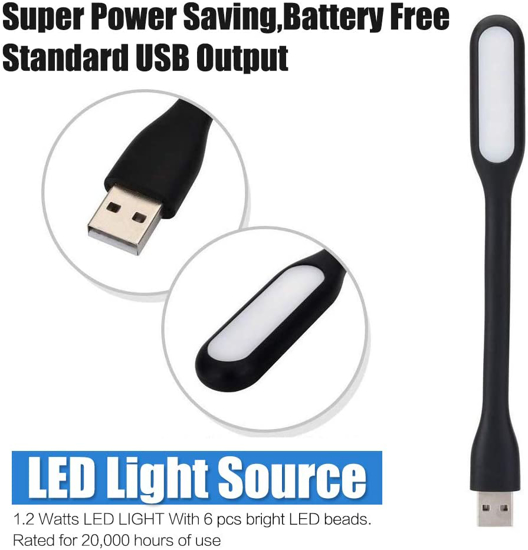 Image sur Lampe de lecture Mini USB -LED pour ordinateur portable et autres