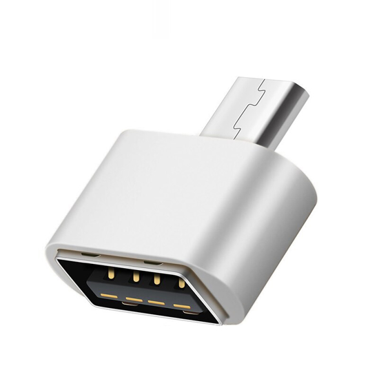 Adaptateur Micro USB-OTG - Blanc-iziway