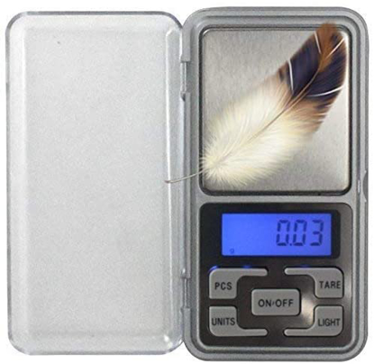 Image de Mini balance digitale très haute précision de poche 0.1g à 200g