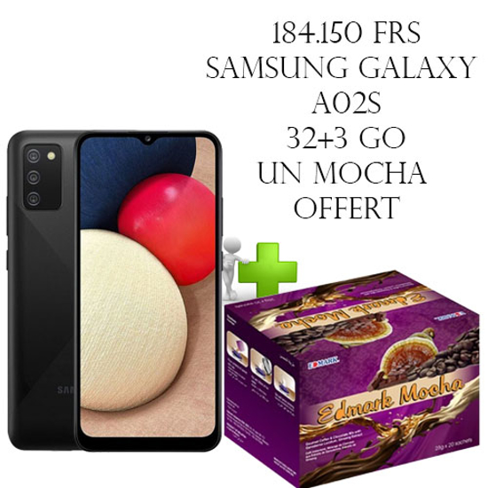 Image sur Samsung Galaxy A02S - 6.5" - 3Go/32Go - 13Mpx - Garantie 12mois+ 01  -café mocha offret