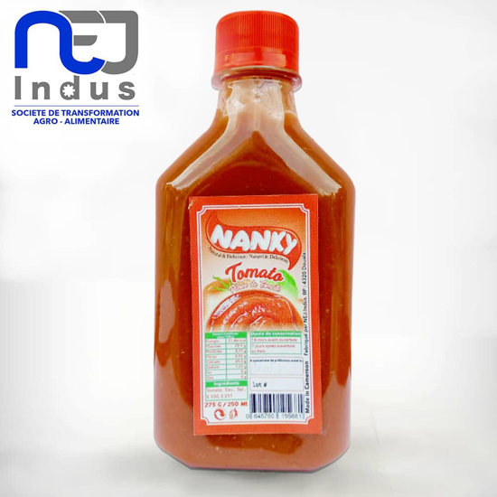 Image sur Purée de tomate - NANKY - 250 ml