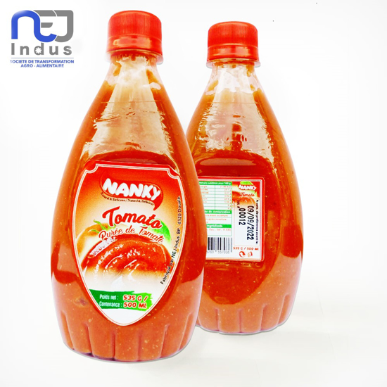 Image sur Pack de deux (2) Purées de Tomate 500ml - NANKY