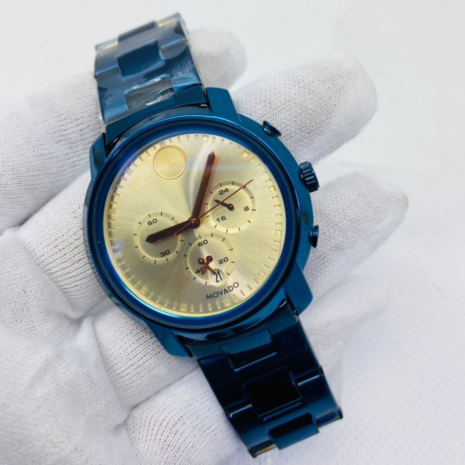 Montre Femme Movado Occasion - Boîtier Acier Inoxydable - Style Emblématique - Occasion