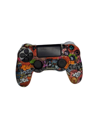 Agrandir l'image de pochette pour manette uniquement ps4 matiere silicone Image de pochette pour manette uniquement ps4 matiere silicone