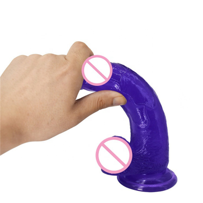 Agrandir l'image de Gode en silicone - Violet Image de Gode en silicone - Violet
