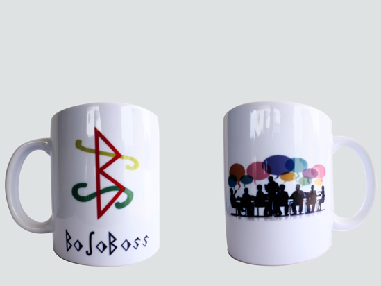Image sur Mug blanc mat A+ Boloboss + Une tasse offerte