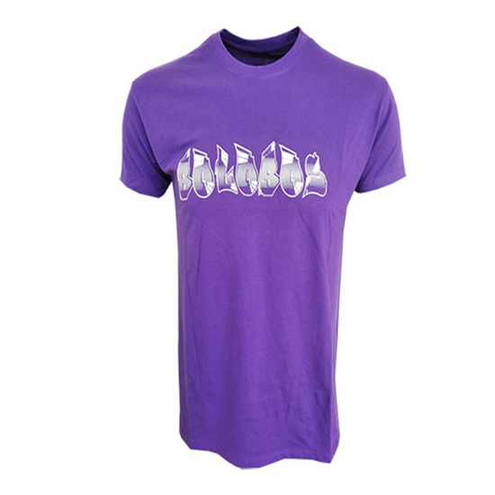 Image sur T-shirt Boloboss imprimé - Violet
