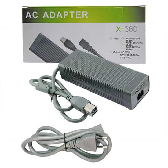 Image sur Adaptateur d'alimentation d'origine Microsoft AC Brick 150W pour Xbox 360 JASPER ET VALHALLA