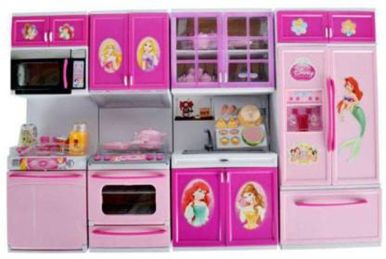 Image sur Mobilier de cuisine barbie pour fille - 10 cm x 12 cm