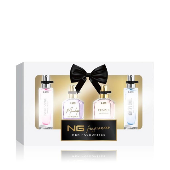 Image sur Coffret cadeau femme assorti NG perfumes- 4x15 ml