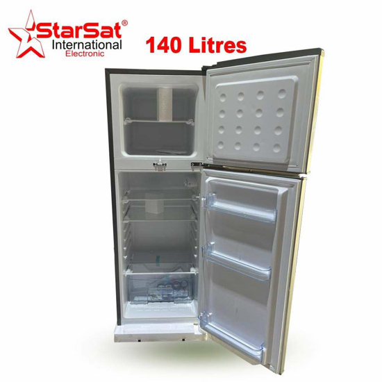 Réfrigérateur StarSat  SS-5F138 - 140L - gris - 06 mois + 1 Bouilloire- iziway Cameroun