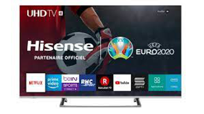 Smart TV Hisense Numérique - 55A7100 -55" - Ultra HD 4K - Noir + support mural -12 mois garantis - iziway Cameroun