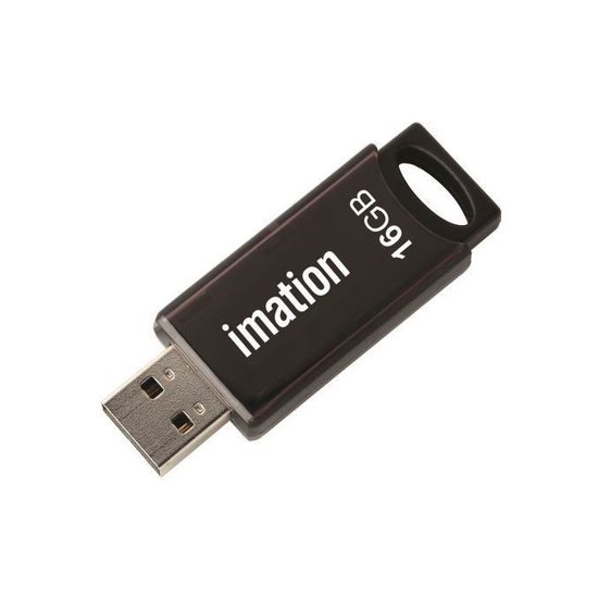 Image sur Clé USB 2.0 Imation - 16GB - Noir