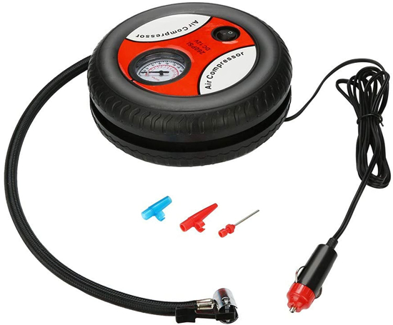 Mini gonfleur de pneu électrique portable Pompe de gonflage numérique  automatique pour voiture, vélo, moto, balles