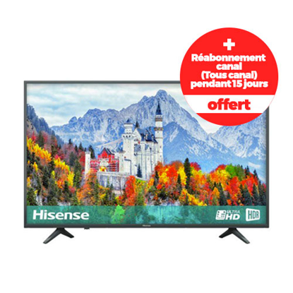 TV Numérique Hisense 43B5200 - 43 Pouces - Full HD - noir - 12 mois garantis - iziway Cameroun	