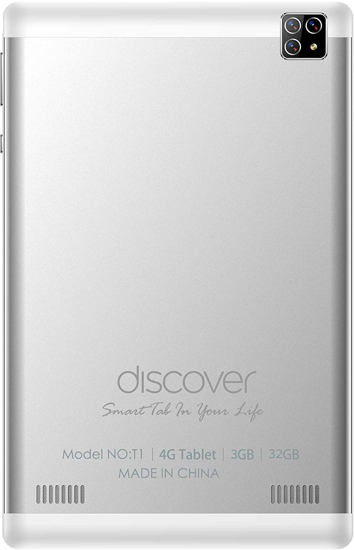 Image sur Discover T1 64Go ROM – 4Go RAM 8″ Tablette + Housse, Protecteur d'écran & Écouteur Bluetooth