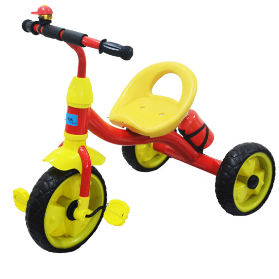 Vélo Tricycle Pour Enfant 2-6 ans - 3 Roues avec Barre à Pousser Rouge et  Noir MDD00182 - Sodishop Côte d'Ivoire