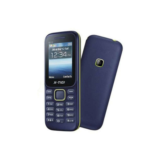 Image sur B310 X-TIGI - téléphone - Dual Sim - 0.3MP - 1,77" - 2G - 1000 mAh - Noir