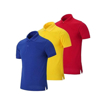 Image sur Polo En Coton - 3 Pièces - Blue Jaune Rouge