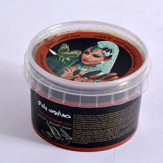 Savon Noir Du Maroc à L'huile D'Olive - Marque Saphir - 200 G Ou 1 Kg - Pour Corps Et Visage
