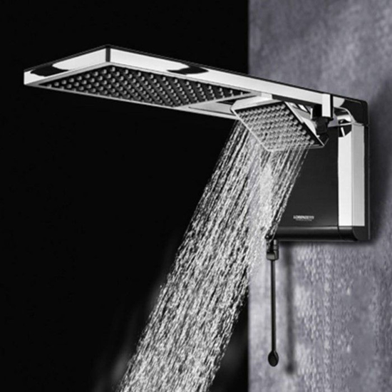 Acqua storm luxe shower - LORENZETTI - 7800W - Gis Argent - 12Mois