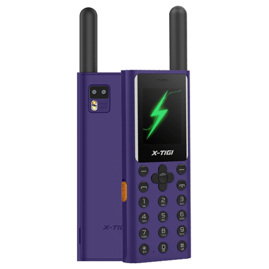 Image sur T1 Mini  X-Tigi  - 1.77" - Dual SIM - 32Mo  - Téléphone  - bleu  - 13 mois de garantie